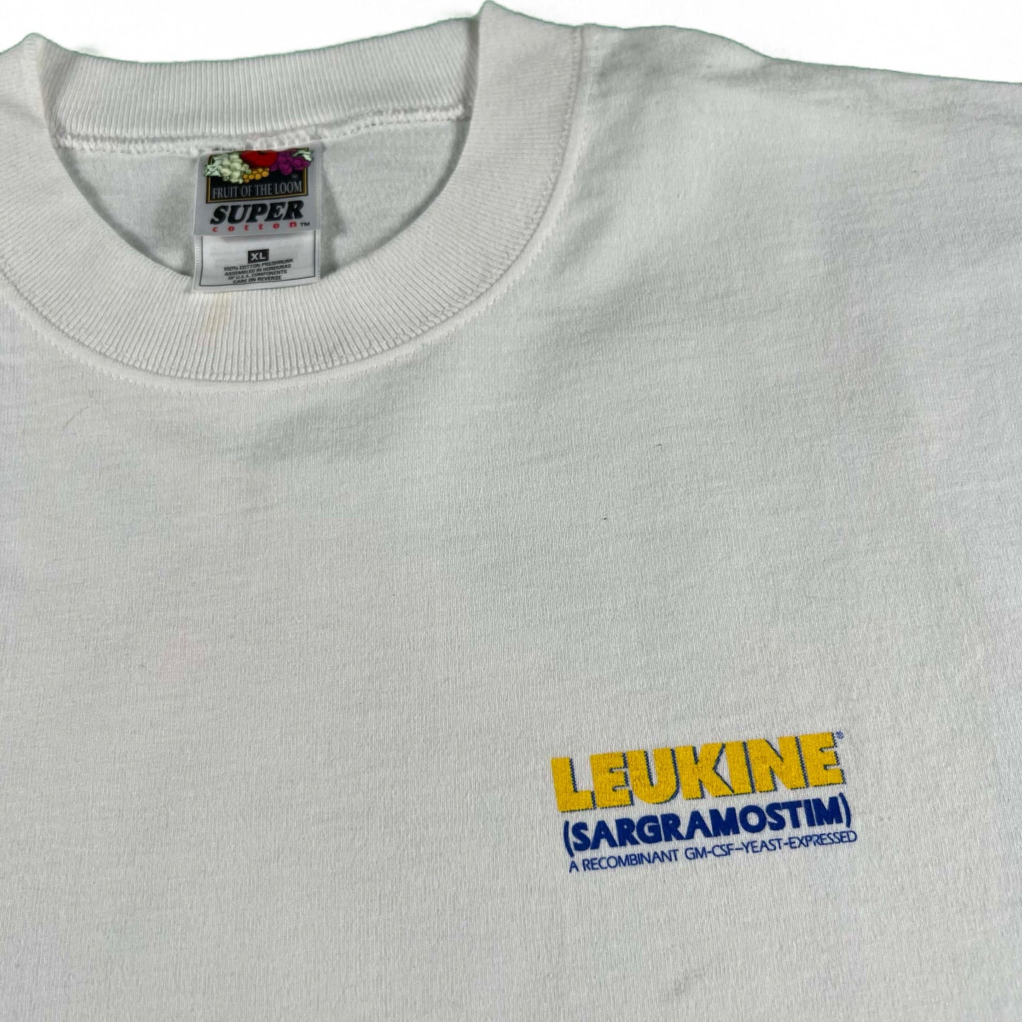 90s Leukine Prescription Tee- XL