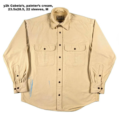 Vintage 100% Cotton Chamois Shirts- SELECT SHIRT