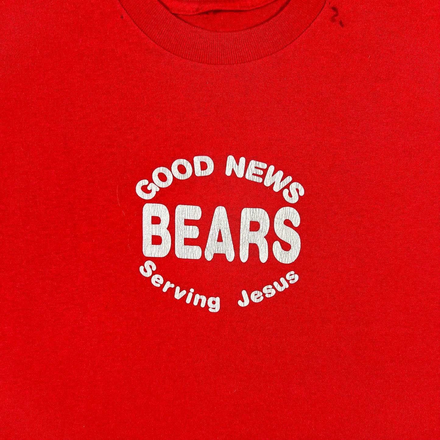 80s 'Good News Bears' Jesus Tee- M