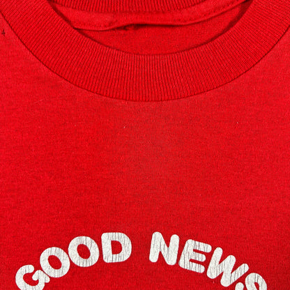 80s 'Good News Bears' Jesus Tee- M