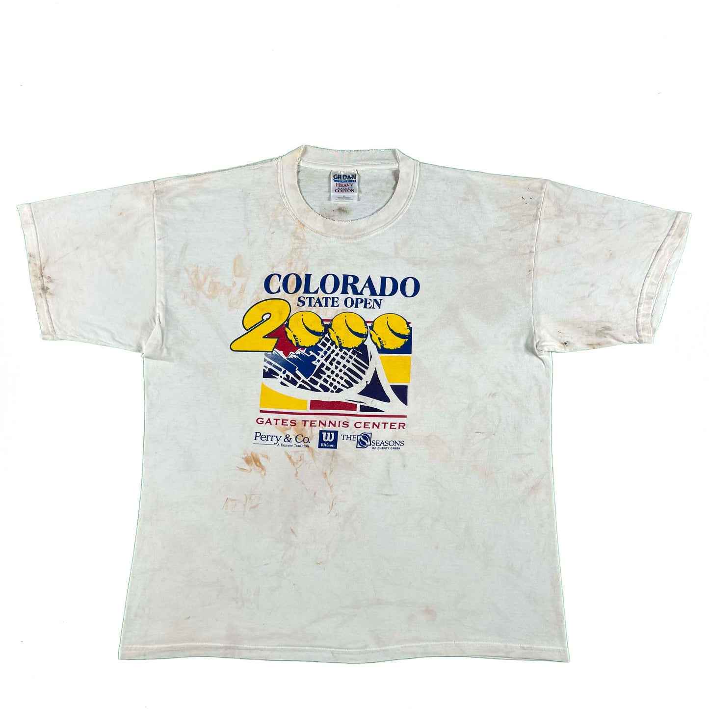 2000 Colorado State Open Tennis Painter's Tee- XL