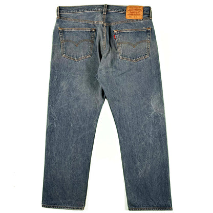 90s Starchy Levi's 501 Denim- 35x27