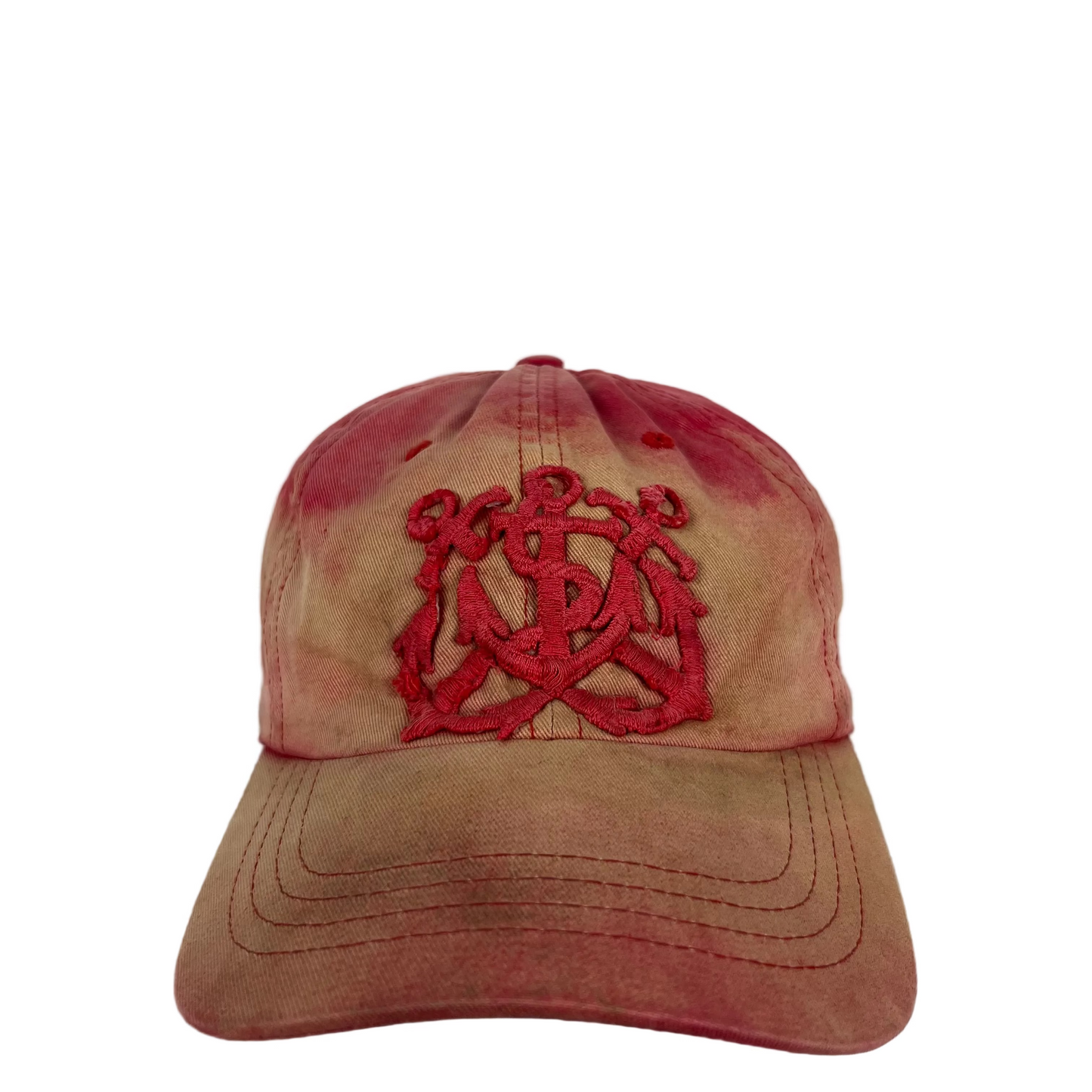 Super Sun Faded Red Nautical Dad Cap