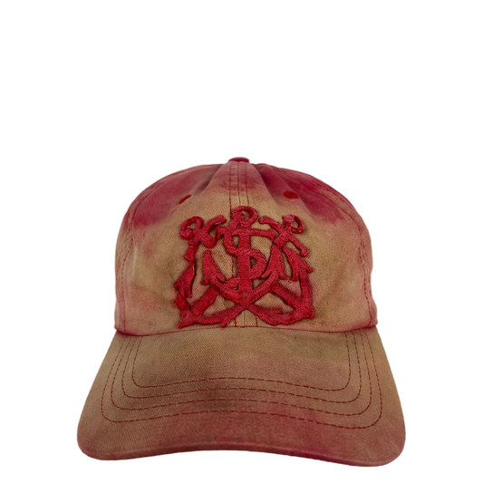Super Sun Faded Red Nautical Dad Cap