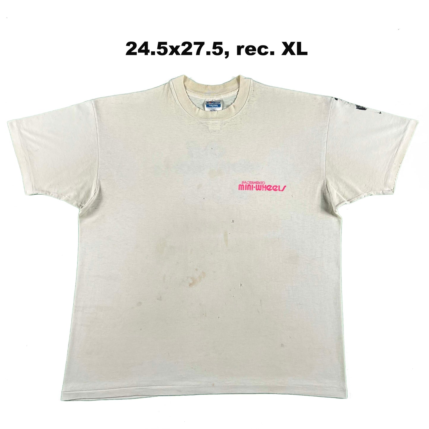 90s Faded & Worn Sacramento Mini-Wheels Tees- SELECT TEE