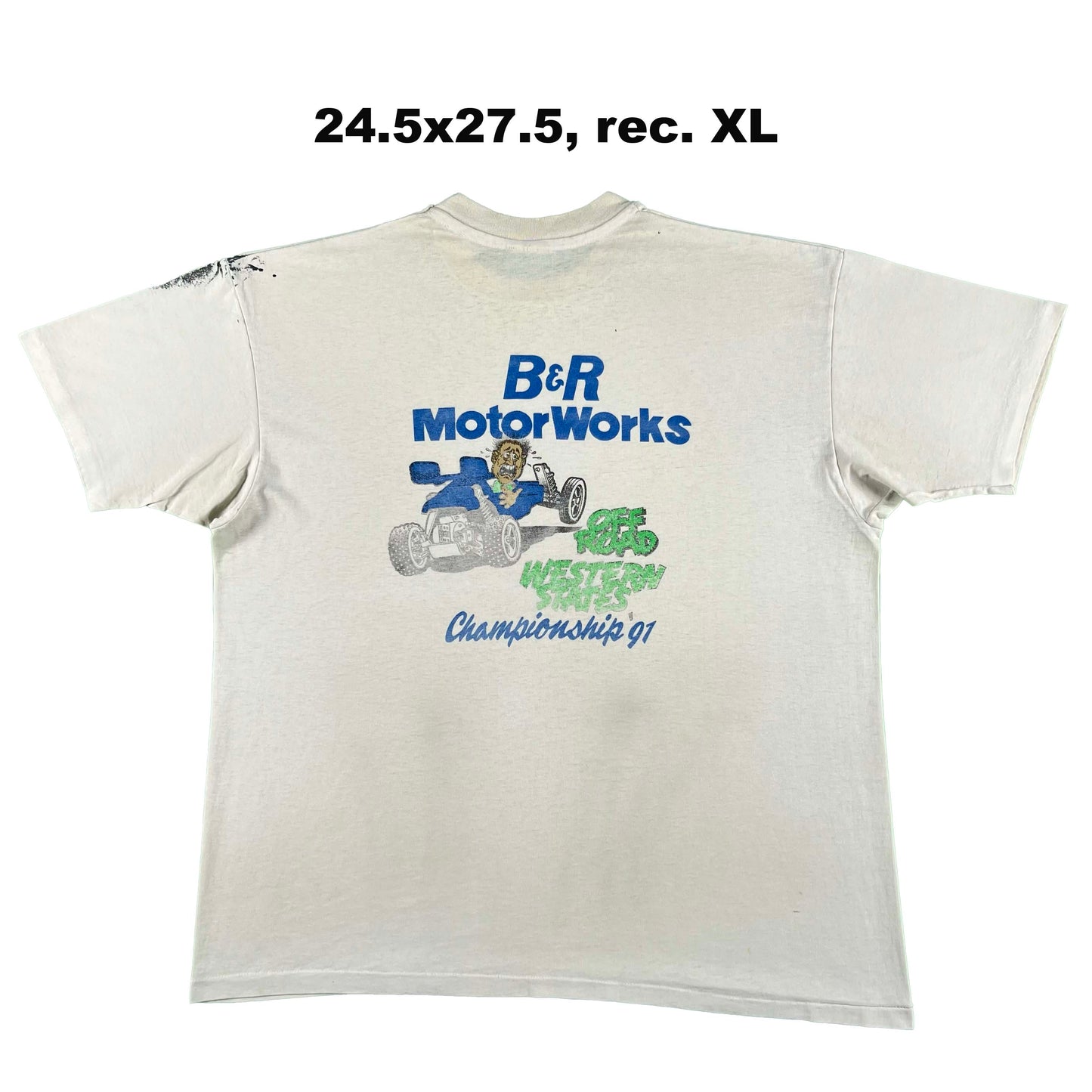 90s Faded & Worn Sacramento Mini-Wheels Tees- SELECT TEE