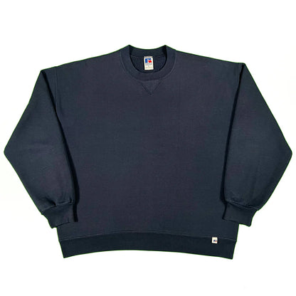 Vintage Blank Navy & Forest Green Sweatshirt Combo- SELECT SIZE