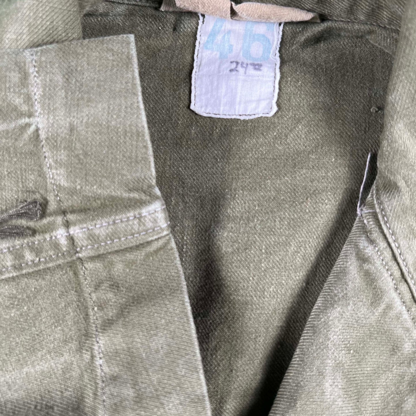 50s French M47 Army Field Jacket- L