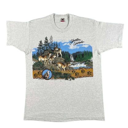 90s Silverton Colorado Wolves Tee- XL