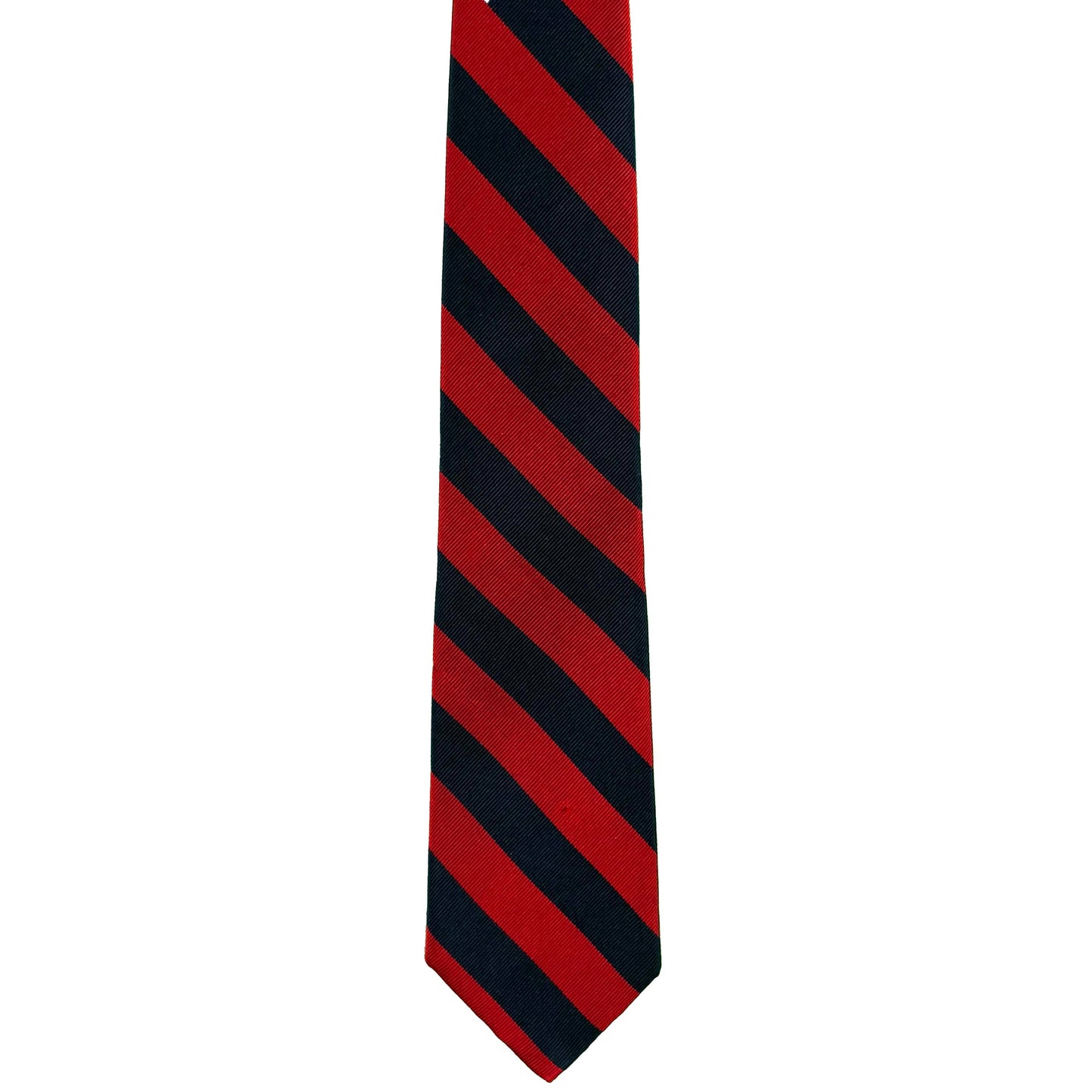 70s Lands' End Striped Silk Tie