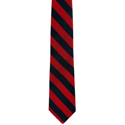 70s Lands' End Striped Silk Tie