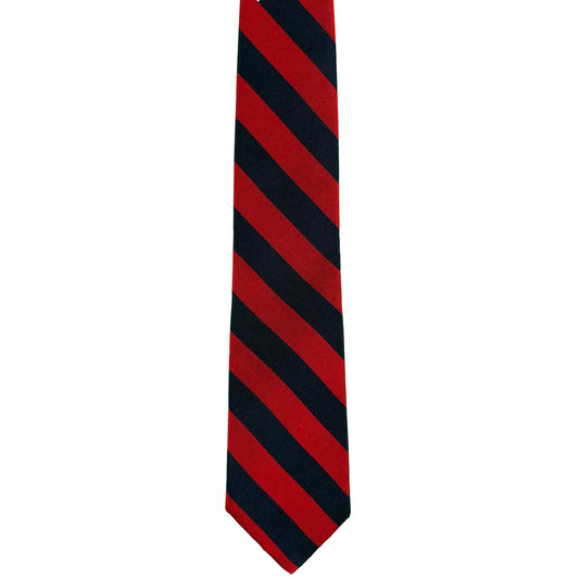 70s Lands' End Striped Silk Tie