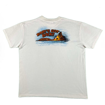 00s Deadstock Columbia 'Baby's Got Back' Redfish Tee- XL