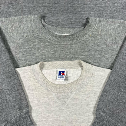 Vintage Blank Grey Sweatshirt- S,M,L,XL,XXL