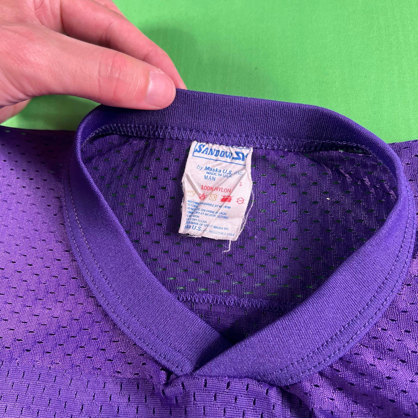80s Long Sleeve Mesh CCM Jersey- S