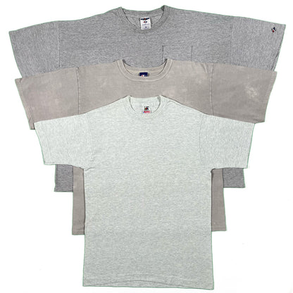 Vintage Blank Grey Tee Combo- SELECT SIZE