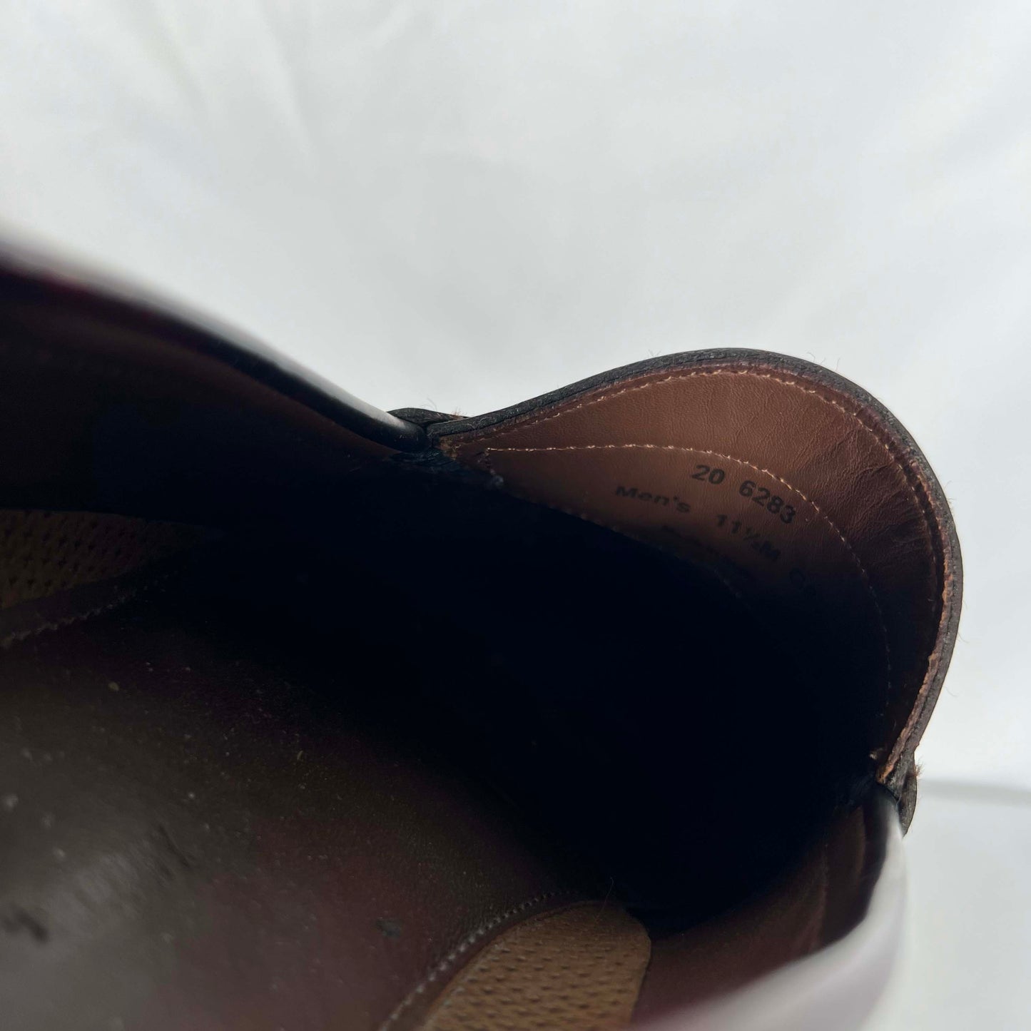 90s Oxblood Leather Penny Loafers- M's 11.5, W's 13