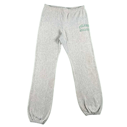 80s Tulane Athletics Reverse Weave Sweatpants- L