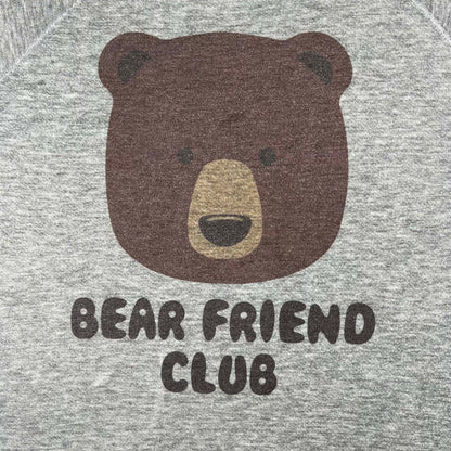 80s Bear Friend Club Sweatshirt- M