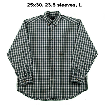 Vintage Eddie Bauer 100% Cotton Button Up Shirts- SELECT SHIRT