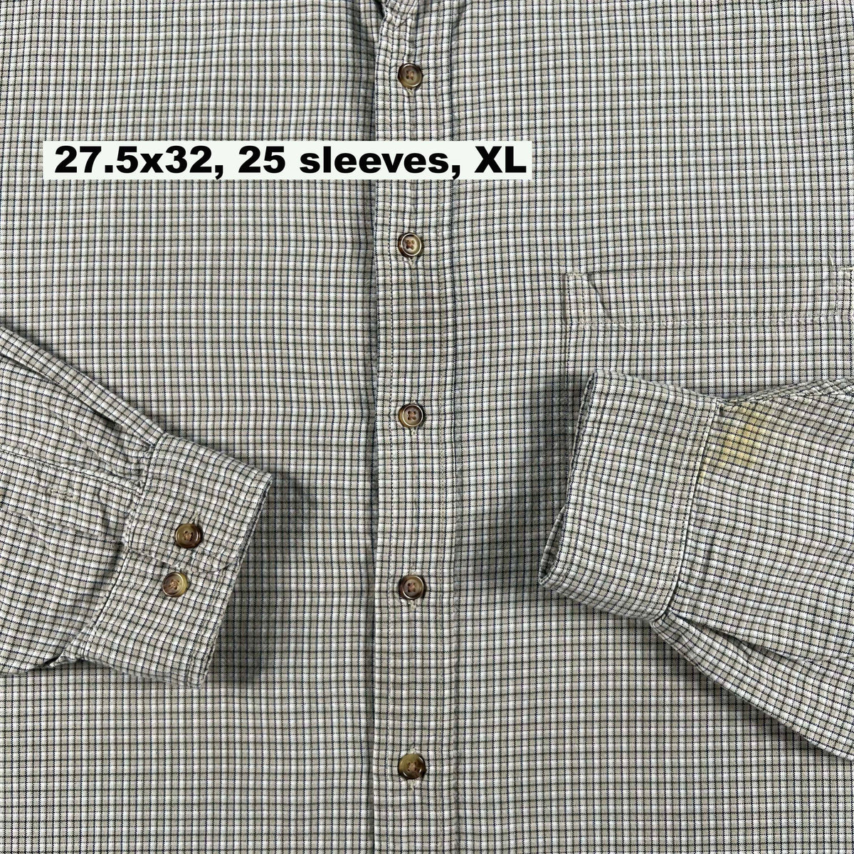 Vintage Eddie Bauer 100% Cotton Button Up Shirts- SELECT SHIRT