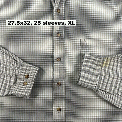 Vintage Eddie Bauer 100% Cotton Button Up Shirts- SELECT SHIRT