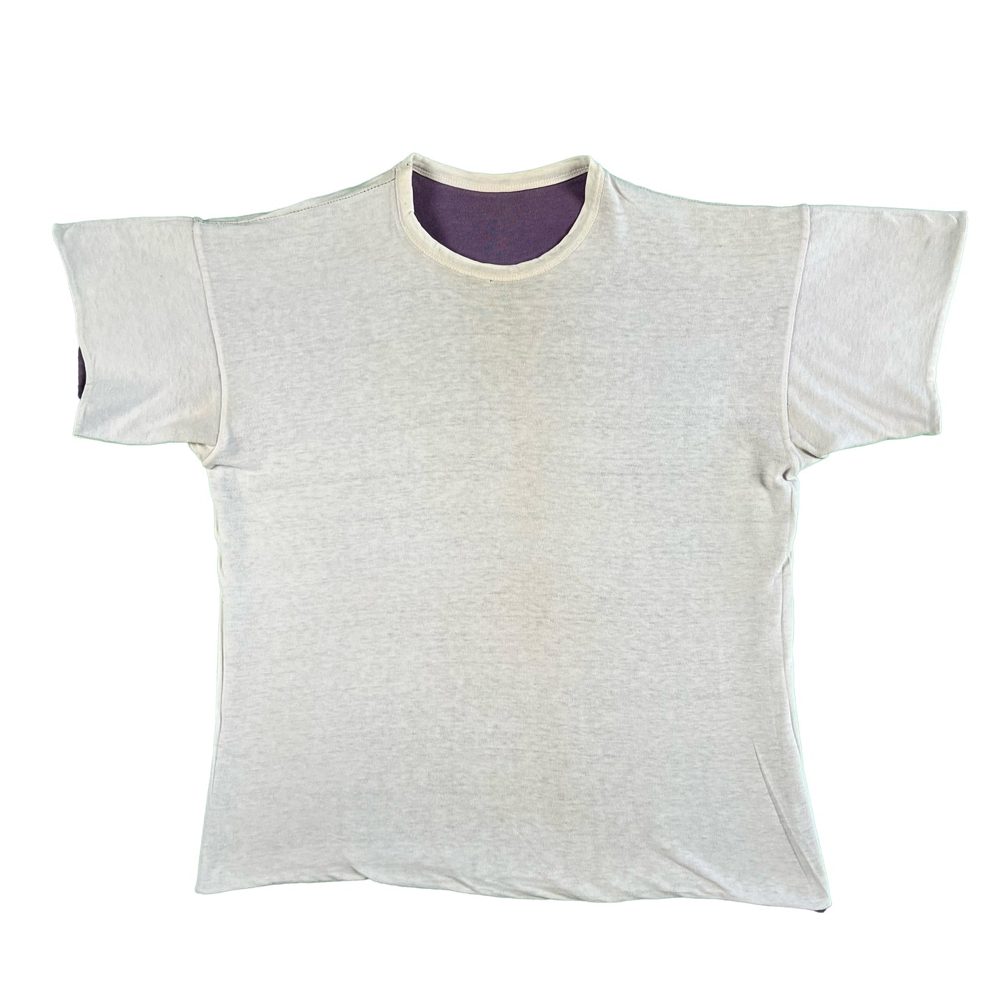 60s Faded Purple 2 Face Gym Tee- M