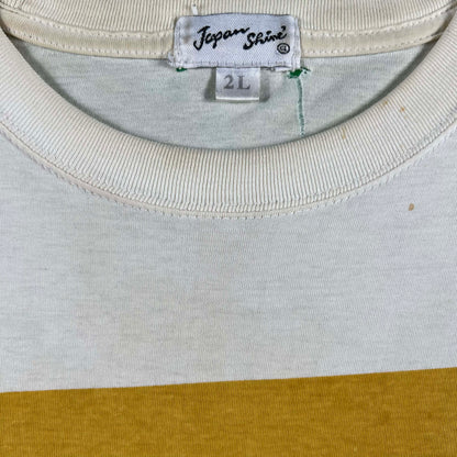 90s Japan Hokusai Wave Tee- L