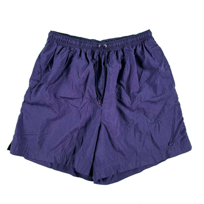 90s Purple Nylon Nike Shorts- M