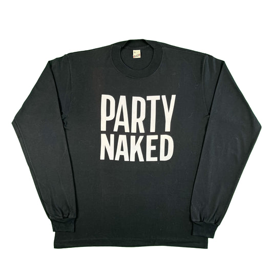 80s Party Naked Long Sleeve Tee- L