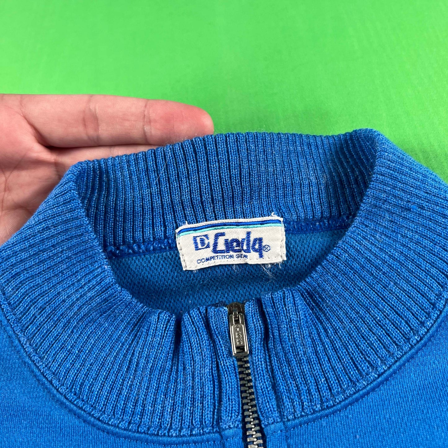 80s Long Sleeve Cycling Jersey- M