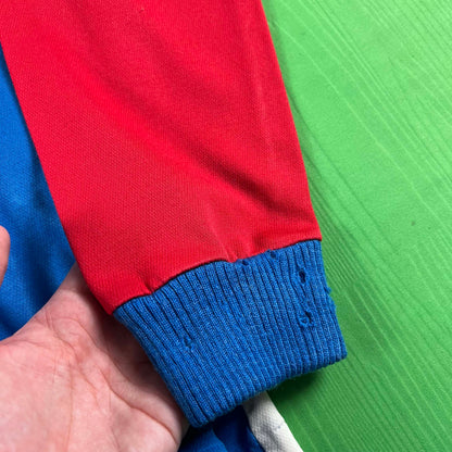 80s Long Sleeve Cycling Jersey- M