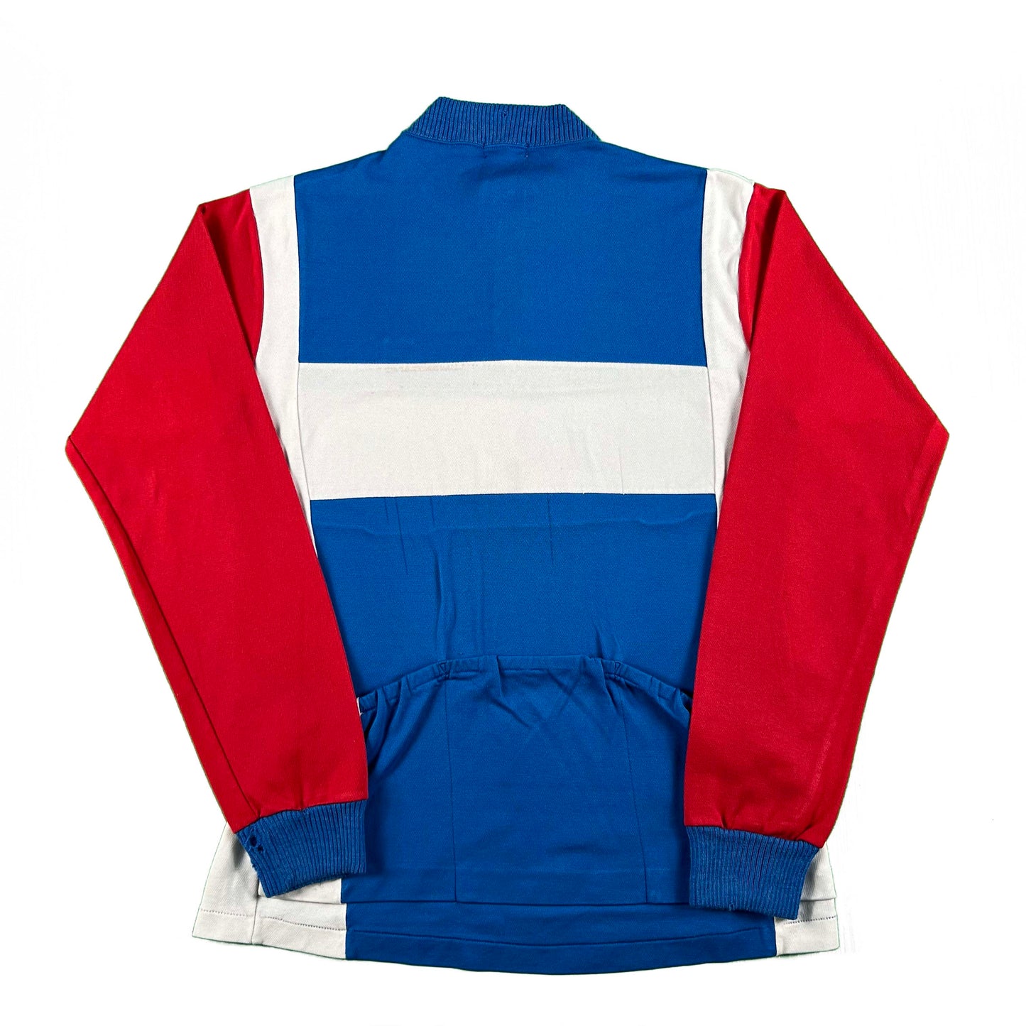80s Long Sleeve Cycling Jersey- M