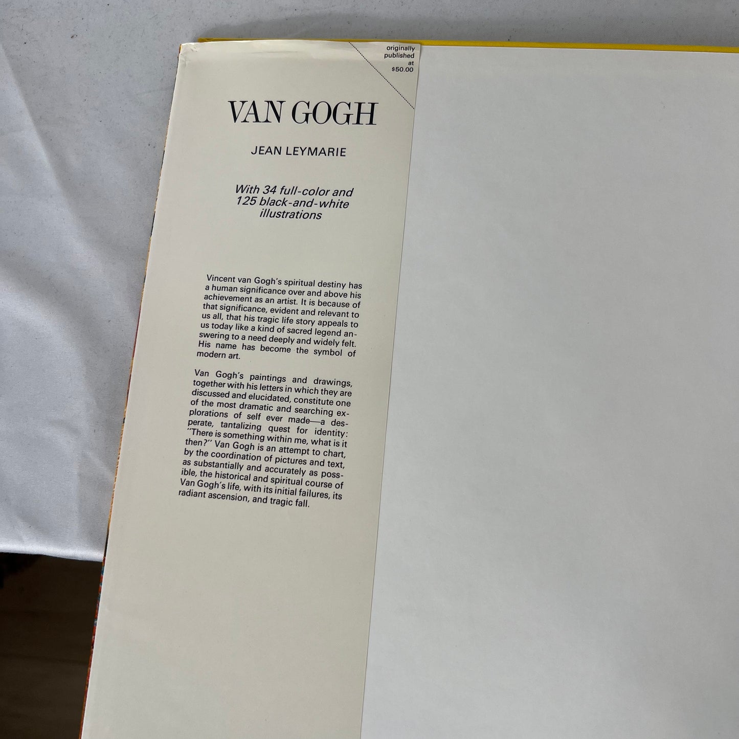 1986 Van Gogh Coffee Table Book