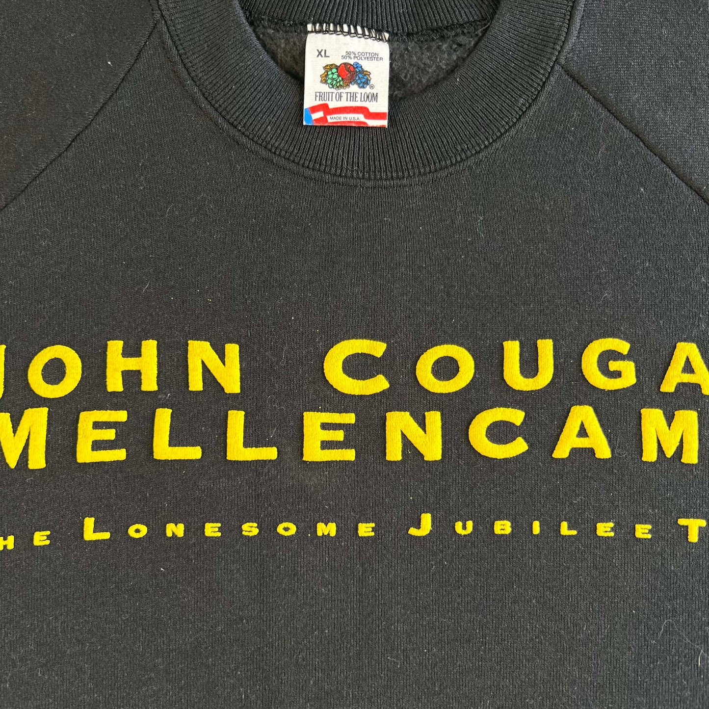 80s John Cougar Mellencamp Sweatshirt- XL