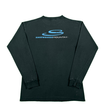 00s Snowshoe Mountain Long Sleeve Tee- M