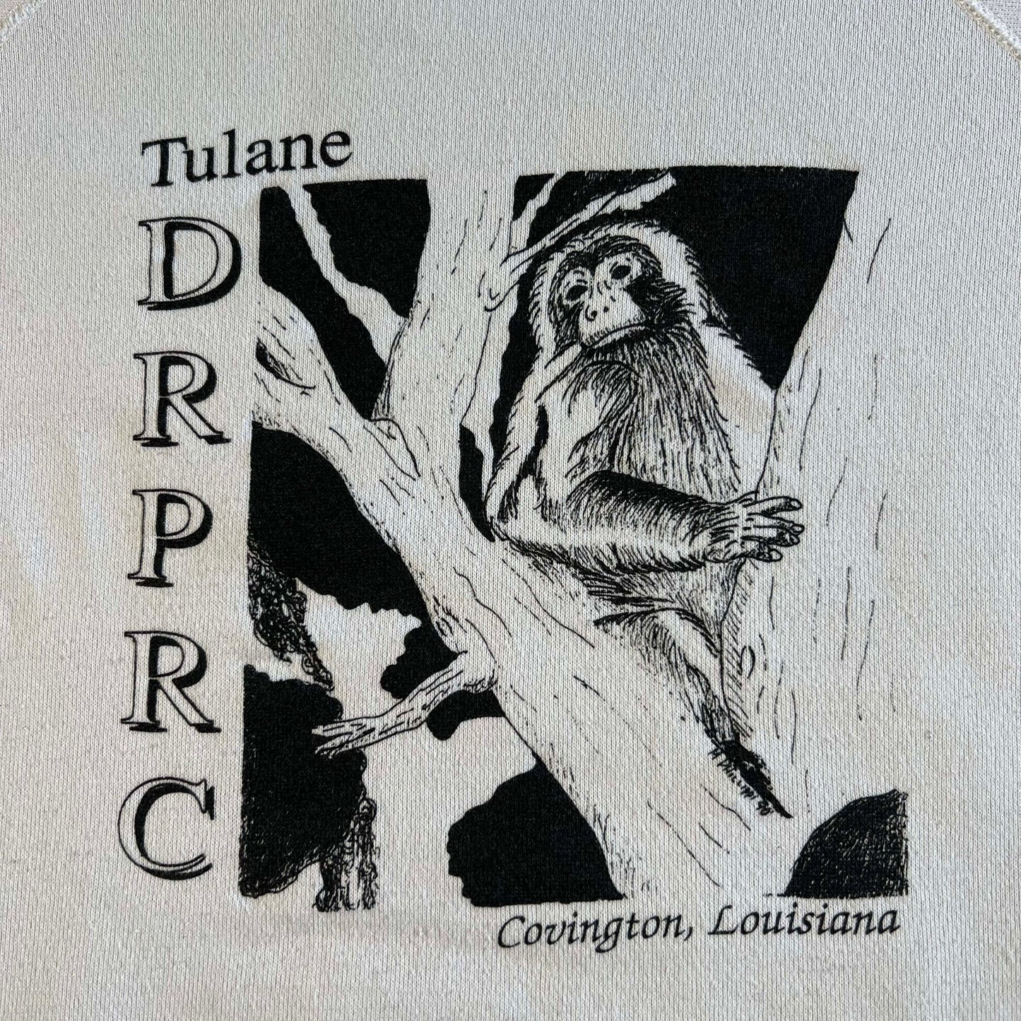 90s Tulane DRPRC Monkey Sweatshirt- XL