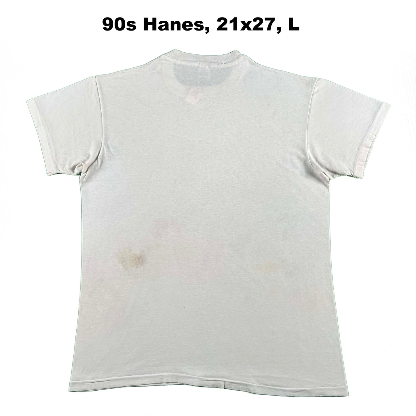 Vintage Beat Up Blank White Tees- SELECT TEE