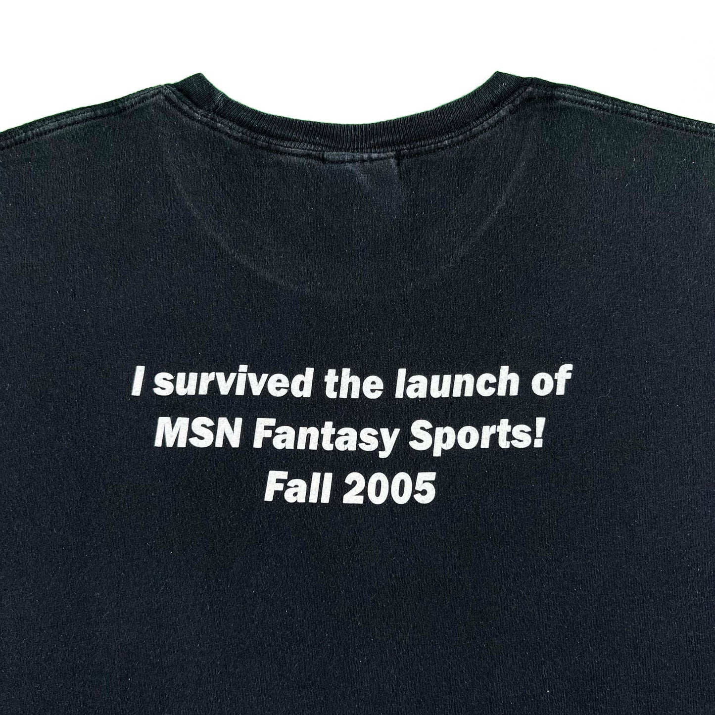 2005 MSN Fantasy Sports Launch Tee- XXL