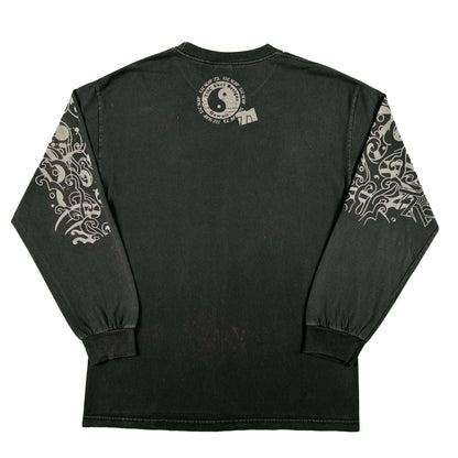 90s Jimmy Z Tee + 00s T&C Surf Long Sleeve- L