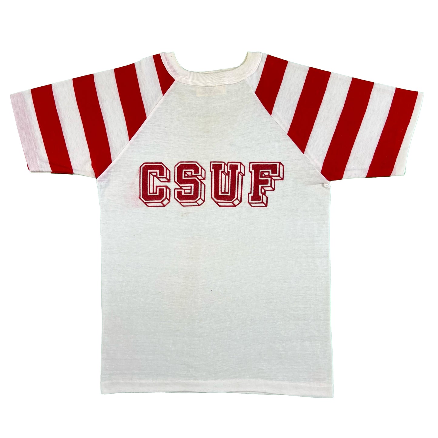 70s CSUF Striped Tee- S