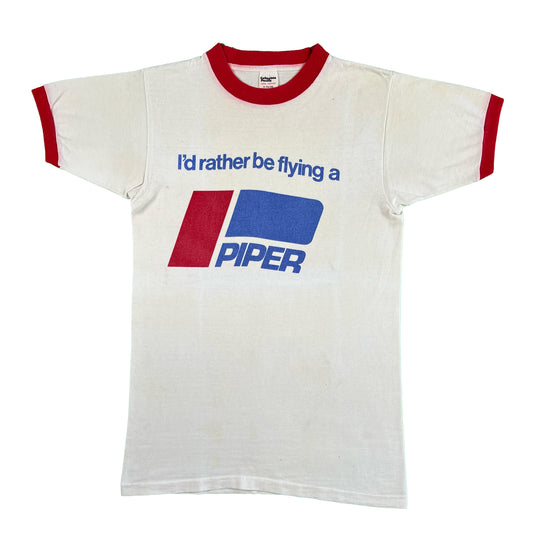 70s Piper Ringer Tee- S