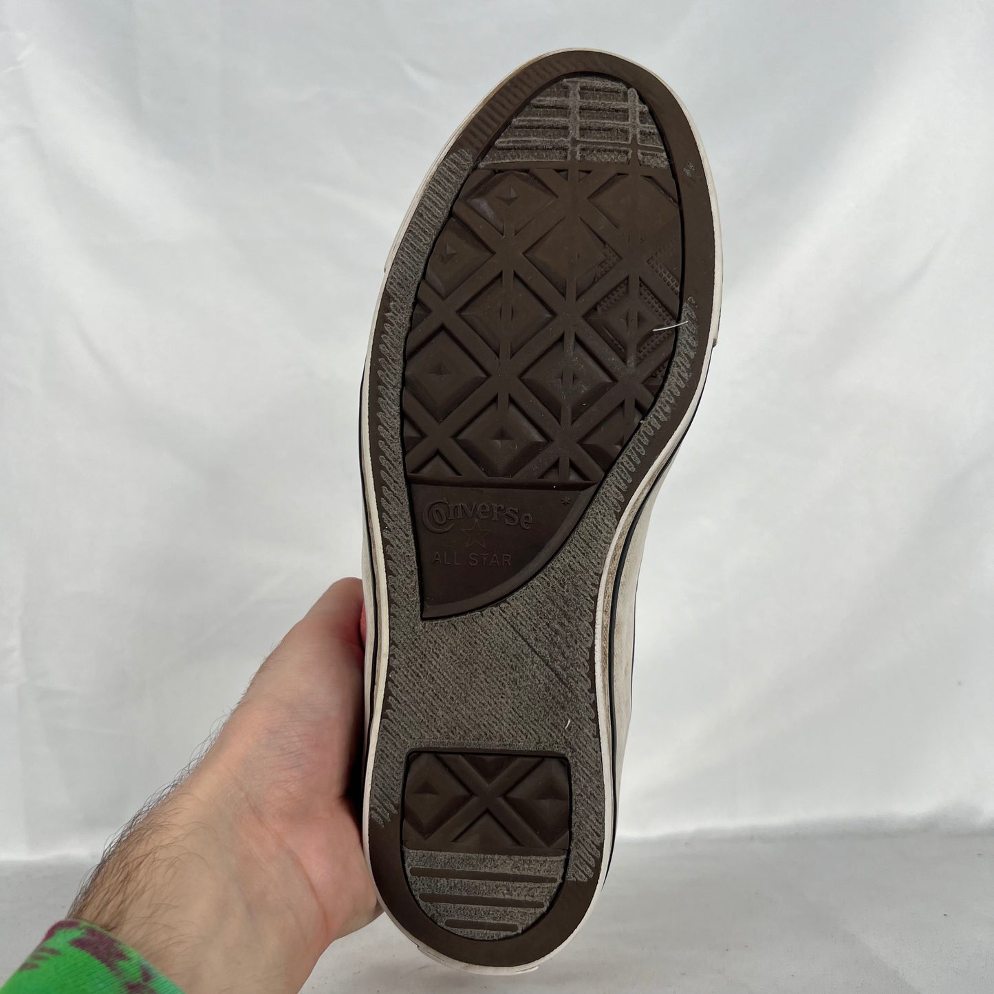 Sun Faded Red Converse- M's 9.5, W's 11