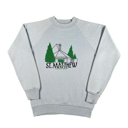 80s Oregon Lutheran Church Sweatshirt- S