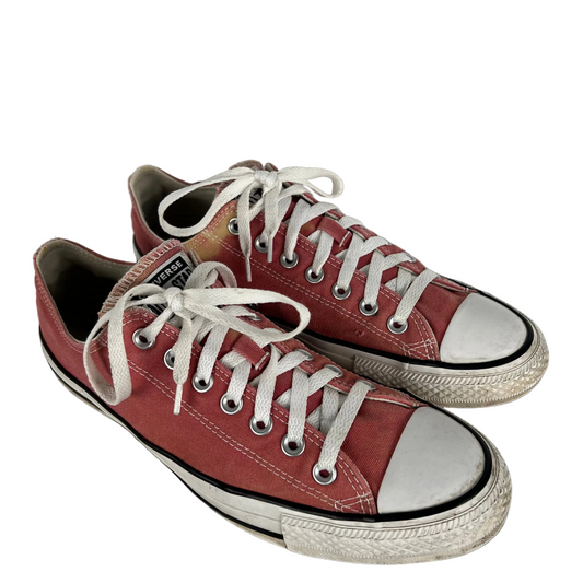 Sun Faded Red Converse- M's 9.5, W's 11