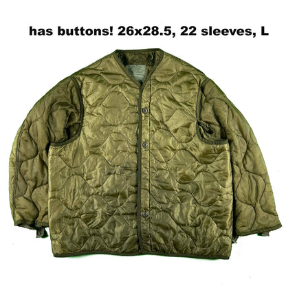 70s/80s US Army Liner Jackets- SELECT JACKET