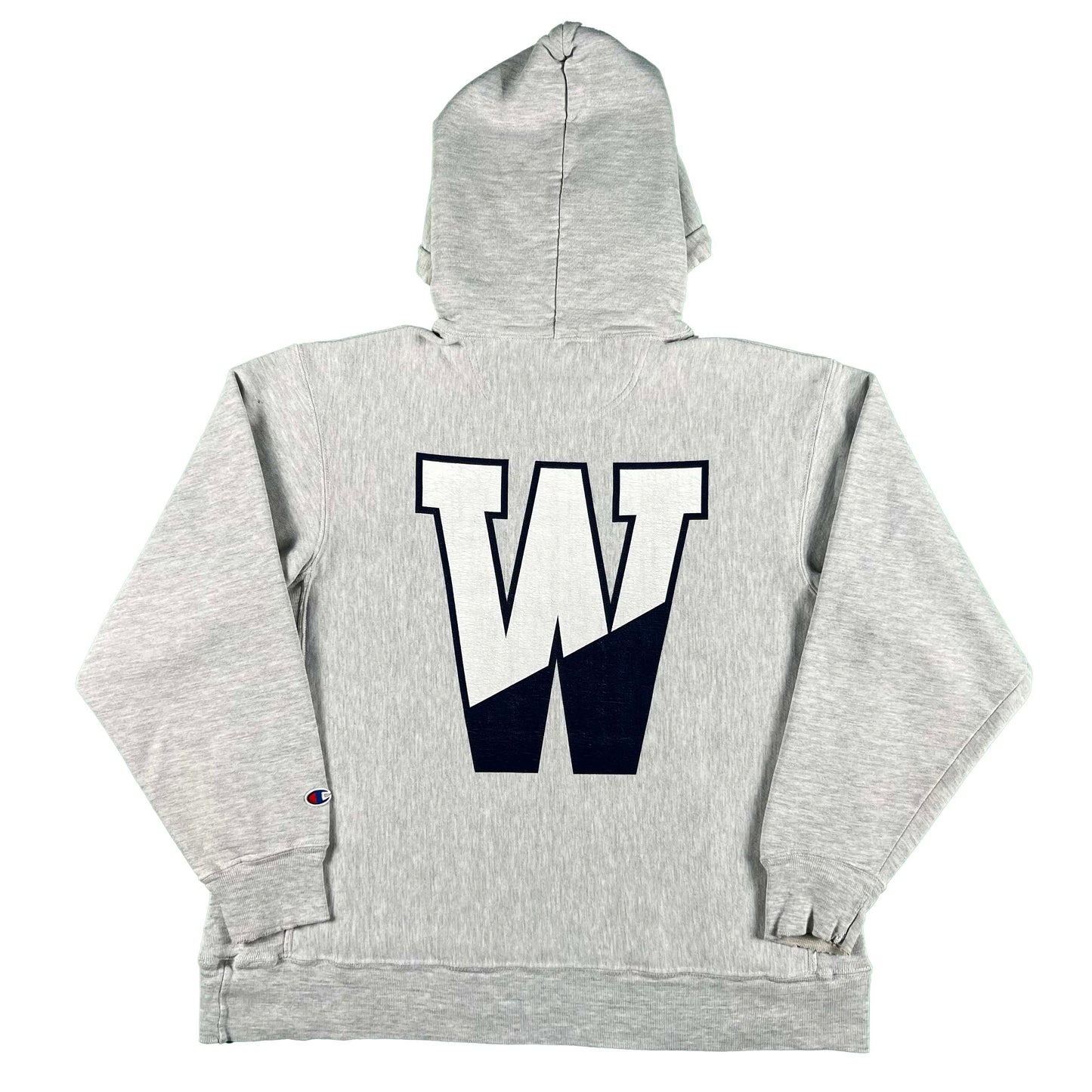 00s Wellesley Champion Reverse Weave Hoodie- L