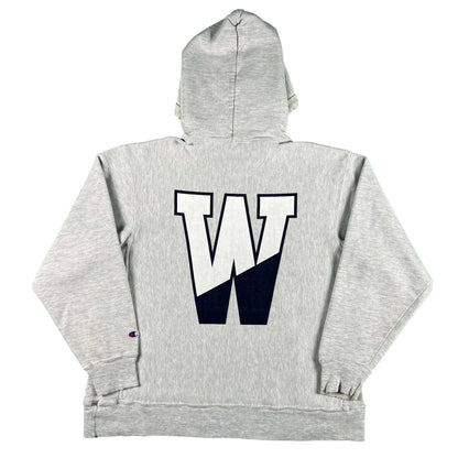 00s Wellesley Champion Reverse Weave Hoodie- L