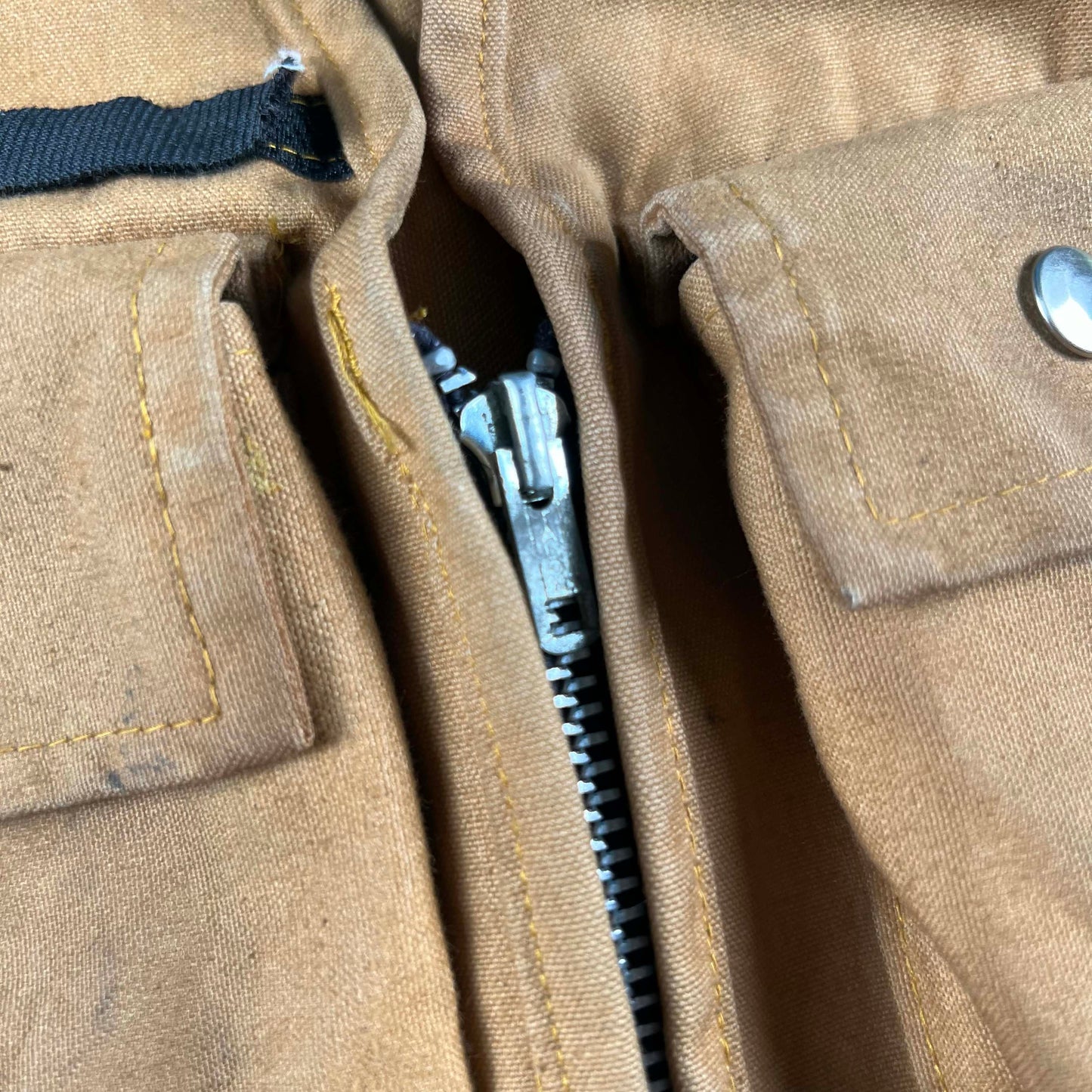 60s Dark Tan z/u Fly Fishing Vest- L