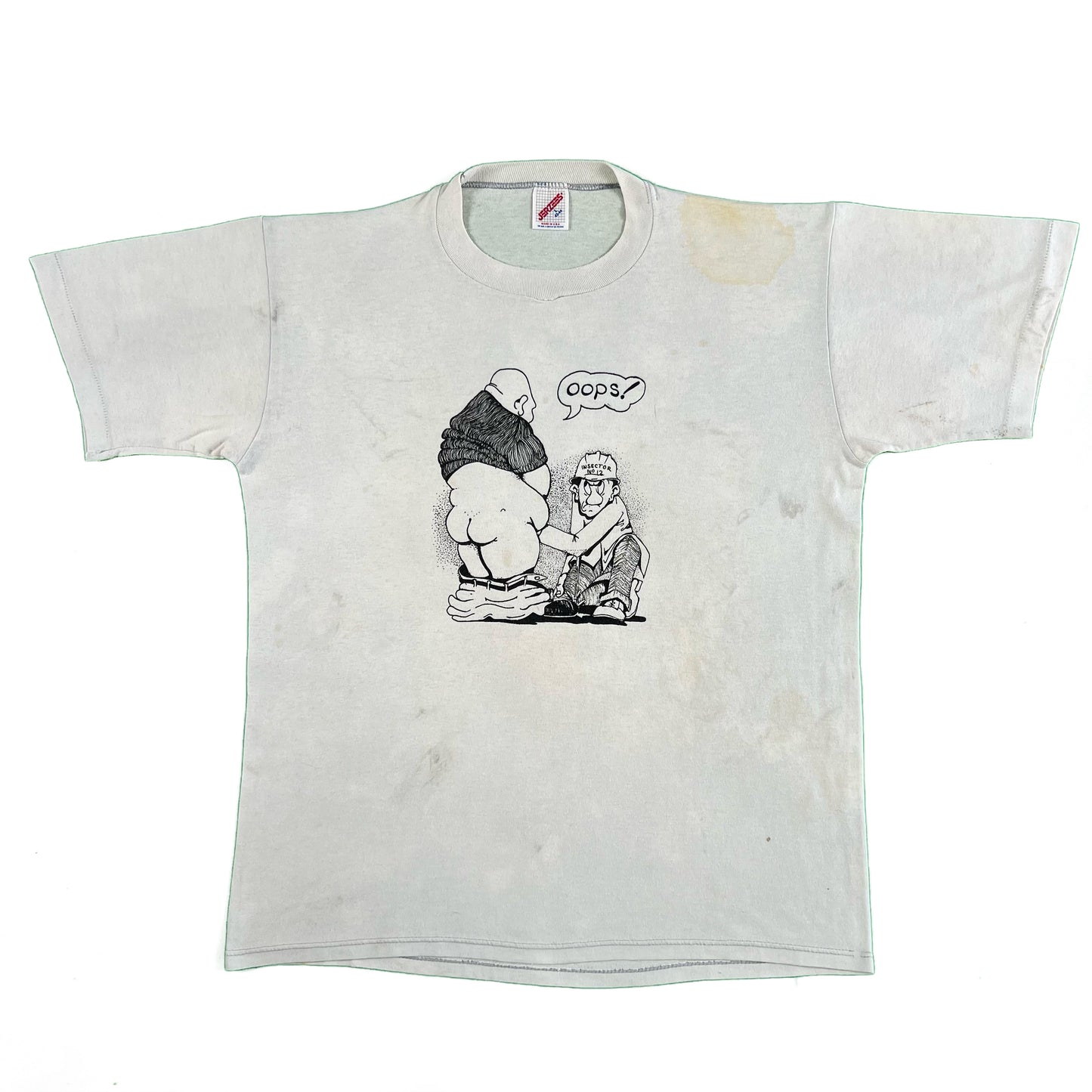 90s Inspector Tee- L